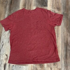 Lee Red Short Sleeve Men's Tee